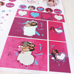 Cartulina Entretenida Muresco Candy Bar Violetta